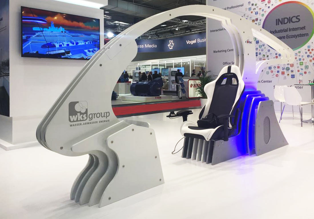 NEW-IP-SpaceHeli auf der Hannovermesse NEW-IP-SpaceHeli auf der Hannovermesse